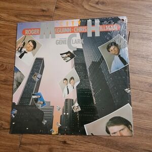 Roger McGuinn & Chris Hillman Gene Clark – City 1980 ST-12043 PROMO SEALED NOS